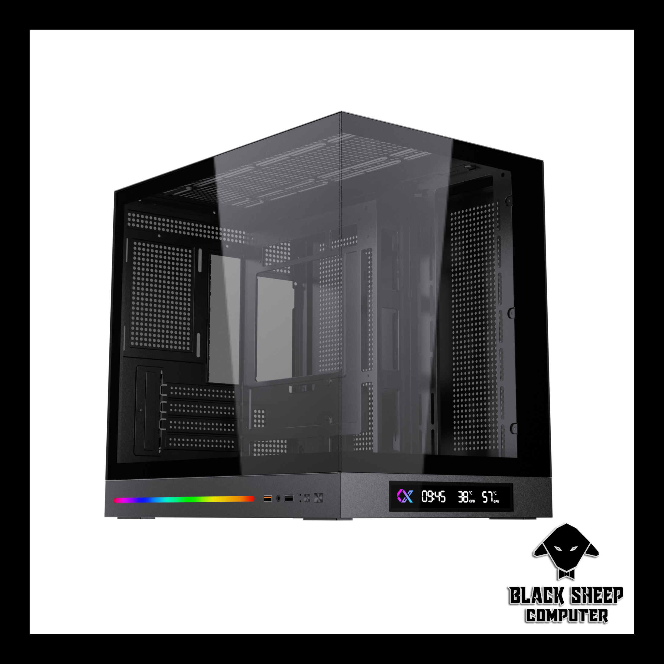 Vỏ Case XIGMATEK PURA CLOUD M DGT BLACK