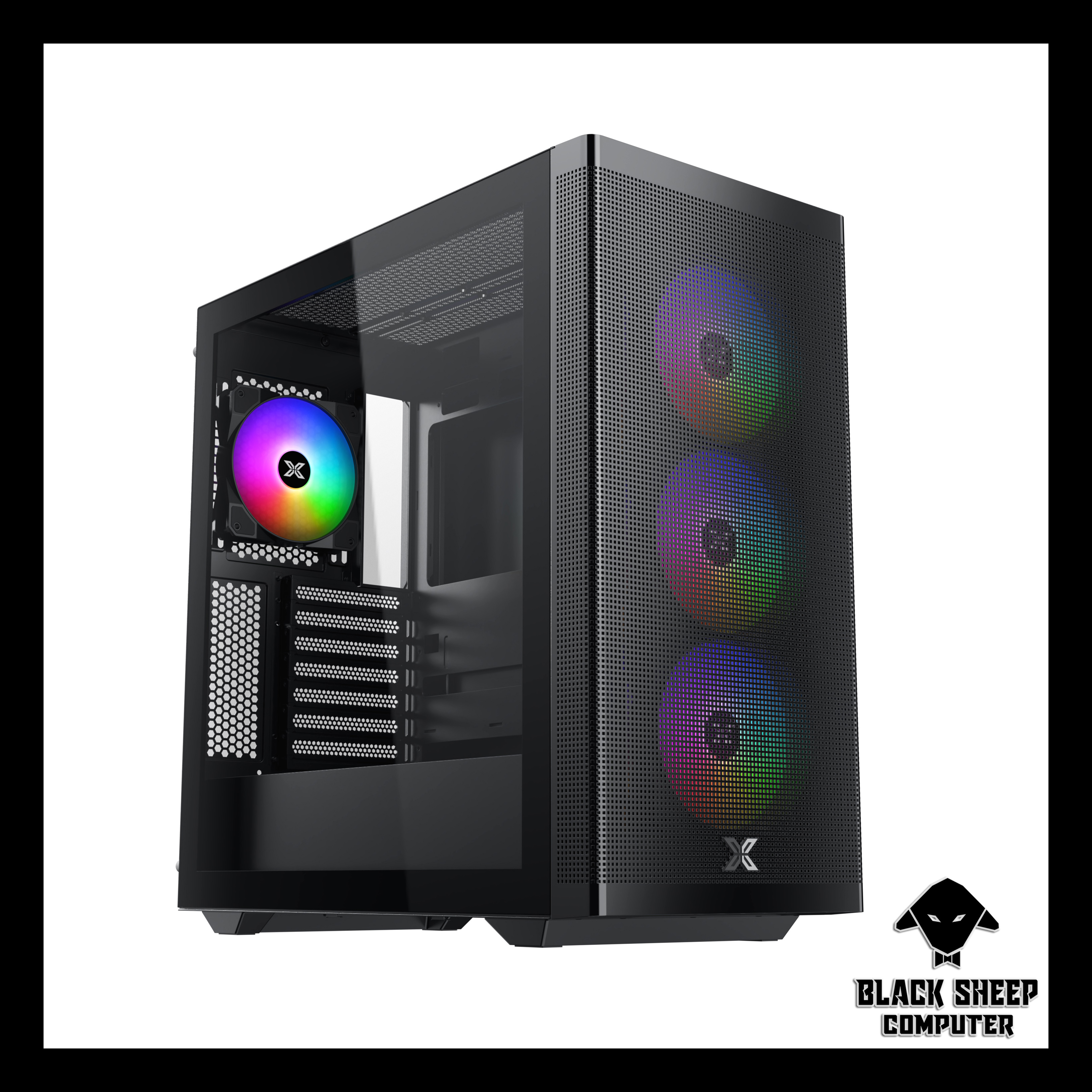 Vỏ Case XIGMATEK OSIRIS PRO 4FX (SẴN 4 FAN LED)