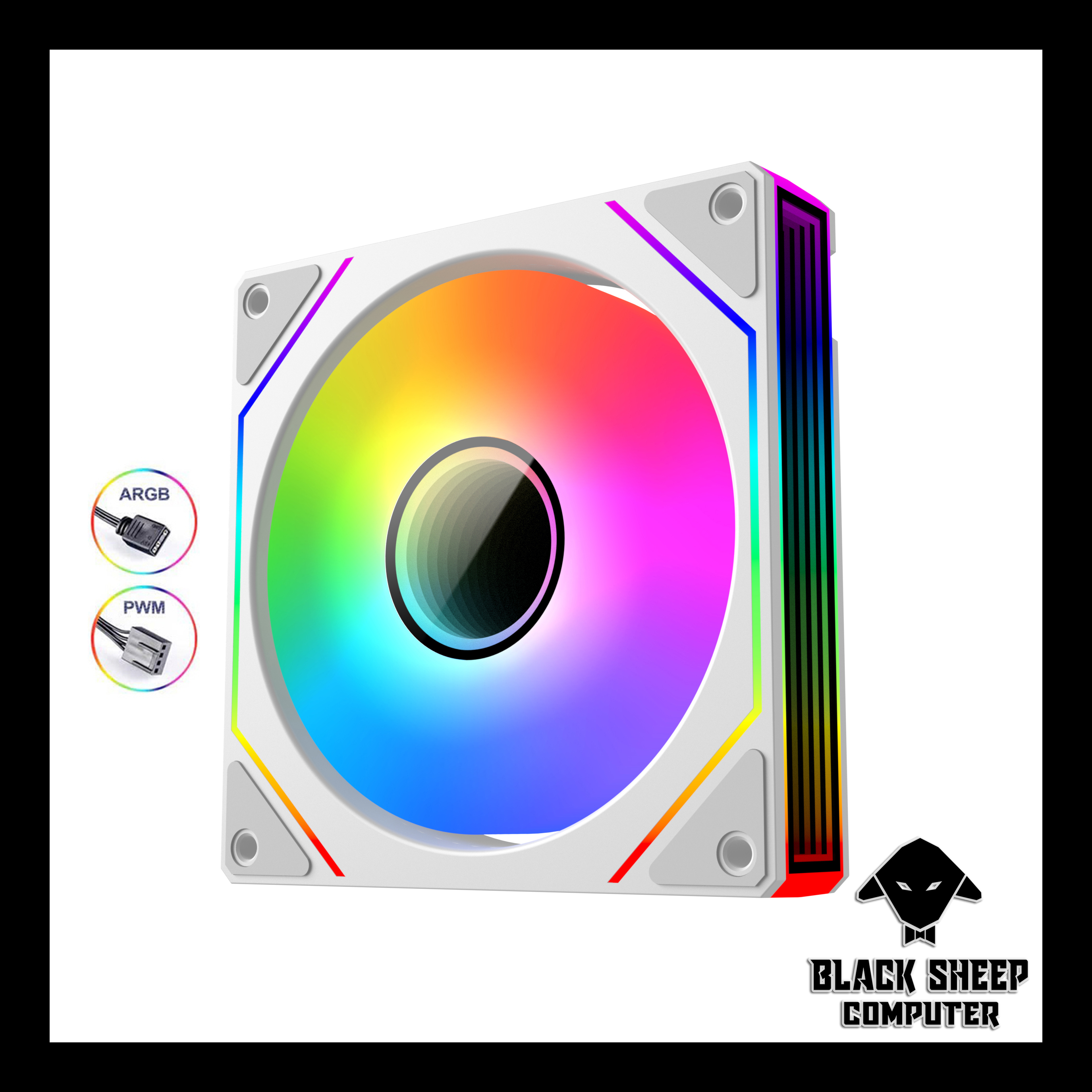 Quạt Fan XIGMATEK INFINITY PRO2 ARTIC - SYNC MAIN 3PIN 5V Kèm 4 Ốc ( Không gắn nguồn hoặc cần Hub 3Pin 5v )