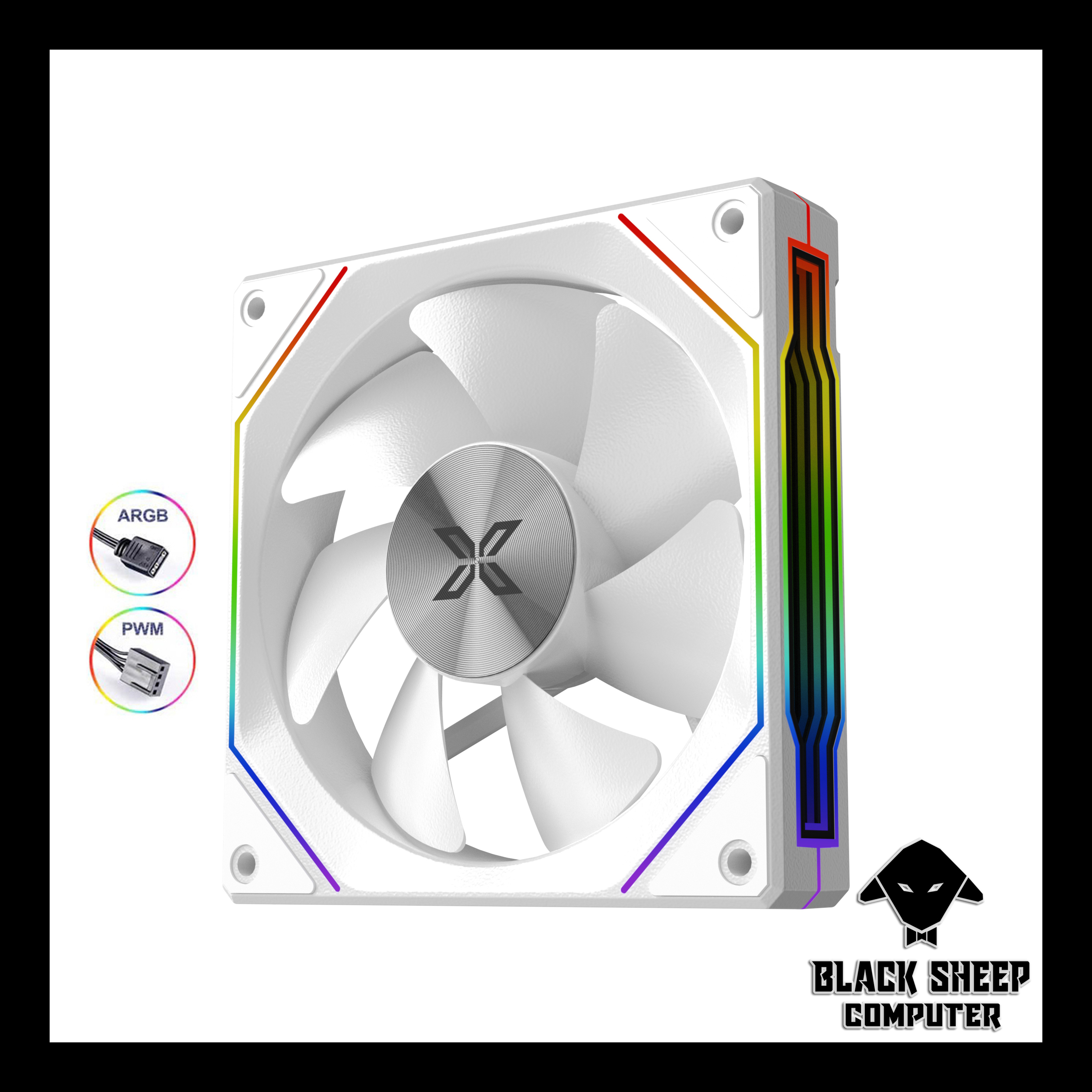 Quạt Fan XIGMATEK INFINITY PRO5 ARTIC - SYNC MAIN 3PIN 5V Kèm 4 Ốc ( Không gắn nguồn hoặc cần Hub 3Pin 5v )