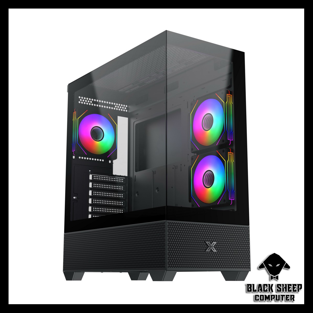 Vỏ Case XIGMATEK ALPHARD 3GF ATX (SẴN 3 FAN LED)