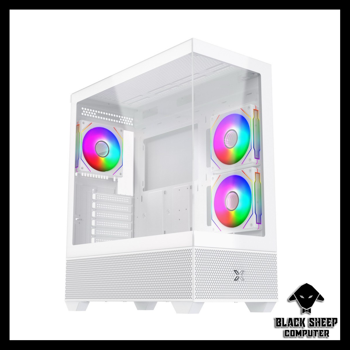 Vỏ Case XIGMATEK ALPHARD 3GF ARTIC ATX (SẴN 3 FAN LED)