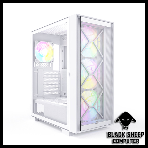 Vỏ Case MONTECH AIR 1000 PREMIUM WHITE (SẴN 4 FAN VÀ HUB CONTROLLER ARGB)