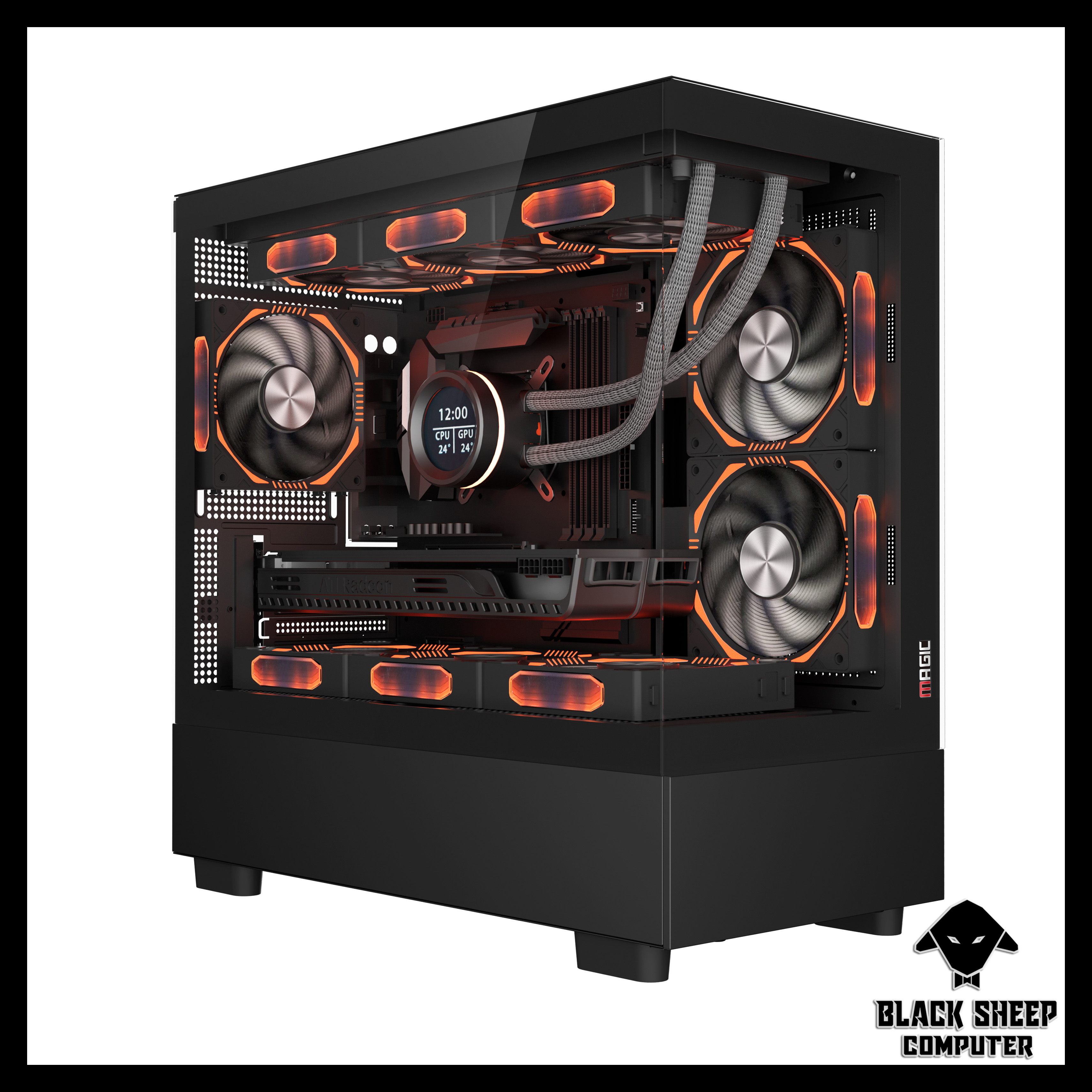 Vỏ Case MAGIC MIX TOWER PRO BLACK