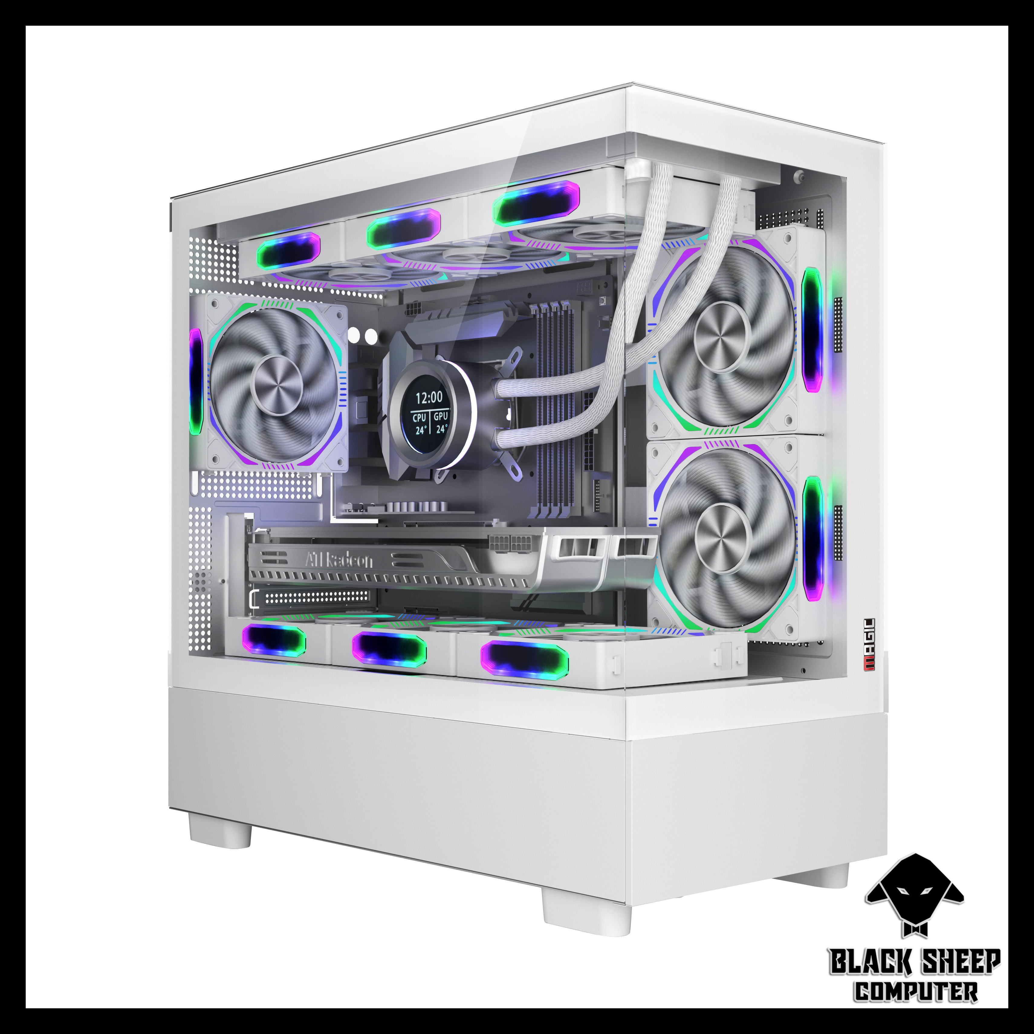Vỏ Case MAGIC MIX TOWER PRO WHITE