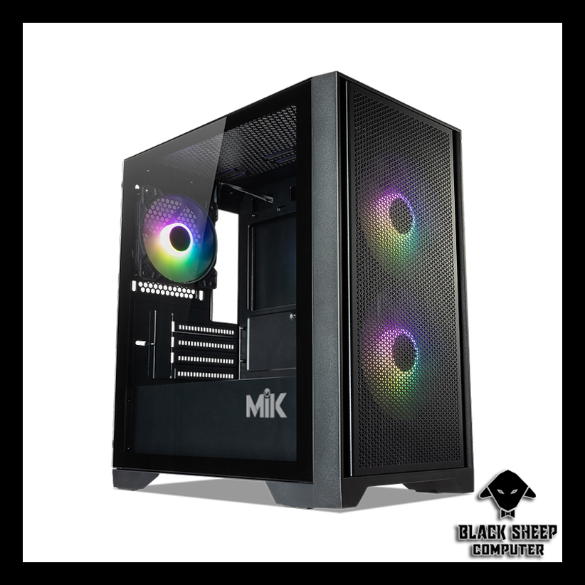 Vỏ Case MIK MORAX 3FA BLACK (SẴN 3FAN ARGB)