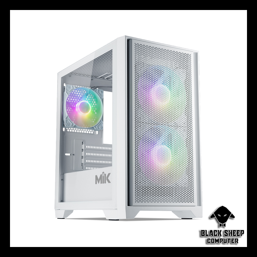 Vỏ Case MIK MORAX 3FA WHITE (SẴN 3FAN ARGB)