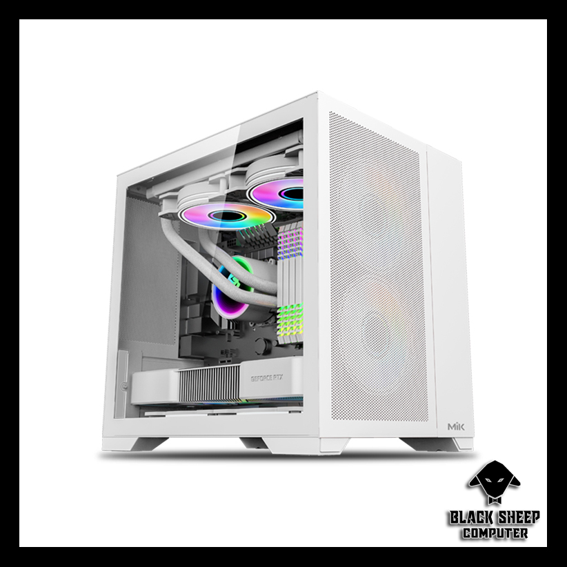 Vỏ Case MIK LV12 MINI FLOW WHITE