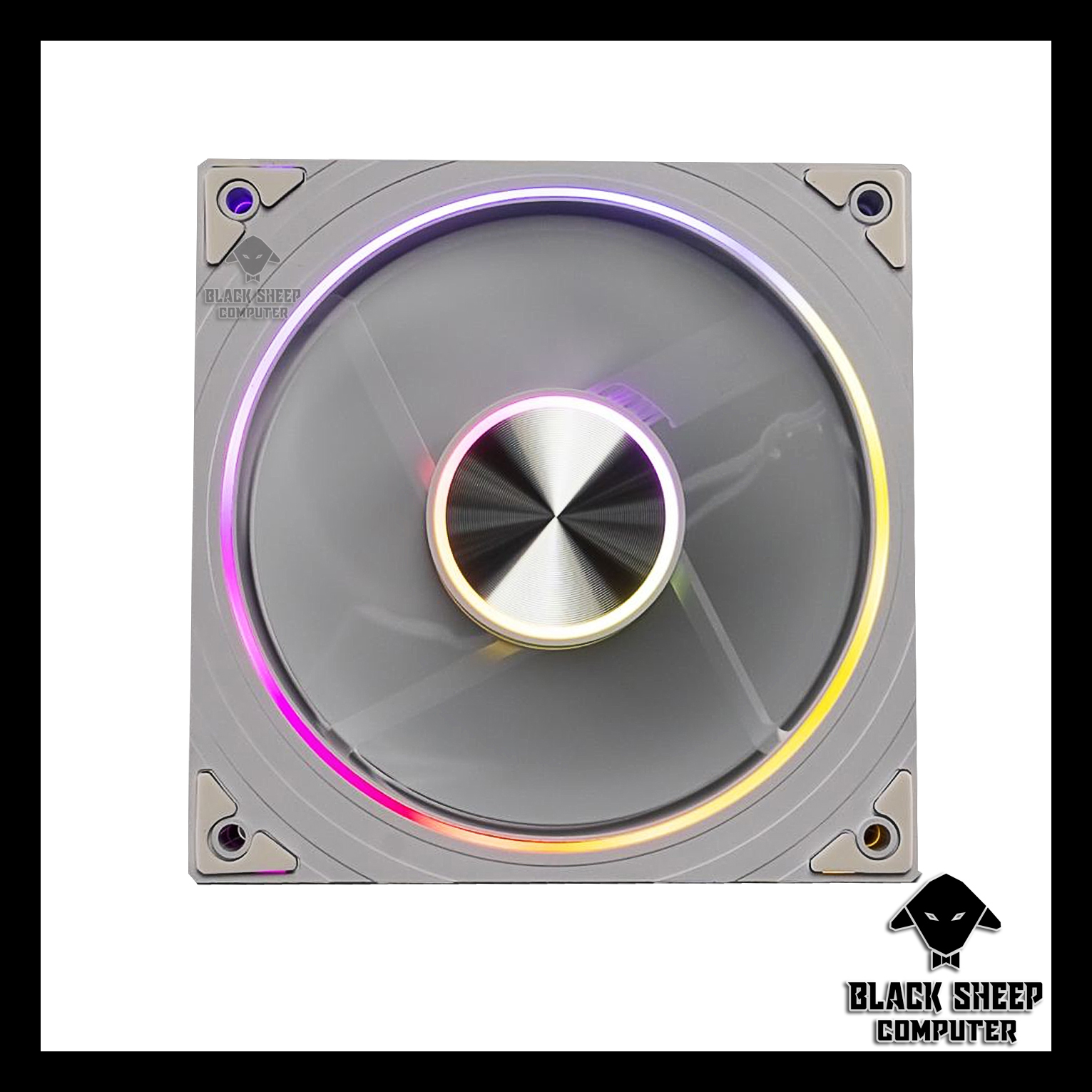 Quạt Fan LEOPARD V3 TRANSWARP WHITE - SYNC MAIN 3PIN 5V Kèm 4 Ốc ( Không gắn nguồn hoặc cần Hub 3Pin 5v )