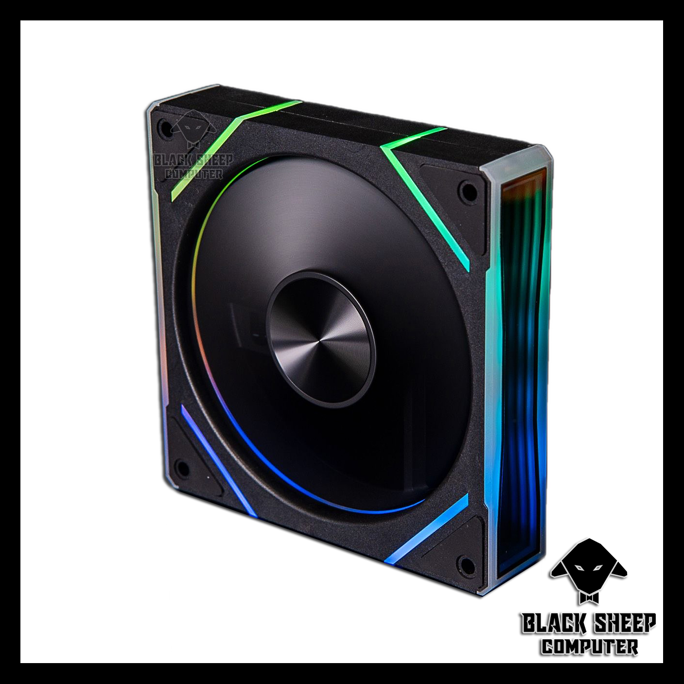 Quạt Fan LEOPARD V1 BLACK - SYNC MAIN 3PIN 5V Kèm 4 Ốc ( Không gắn nguồn hoặc cần Hub 3Pin 5v )