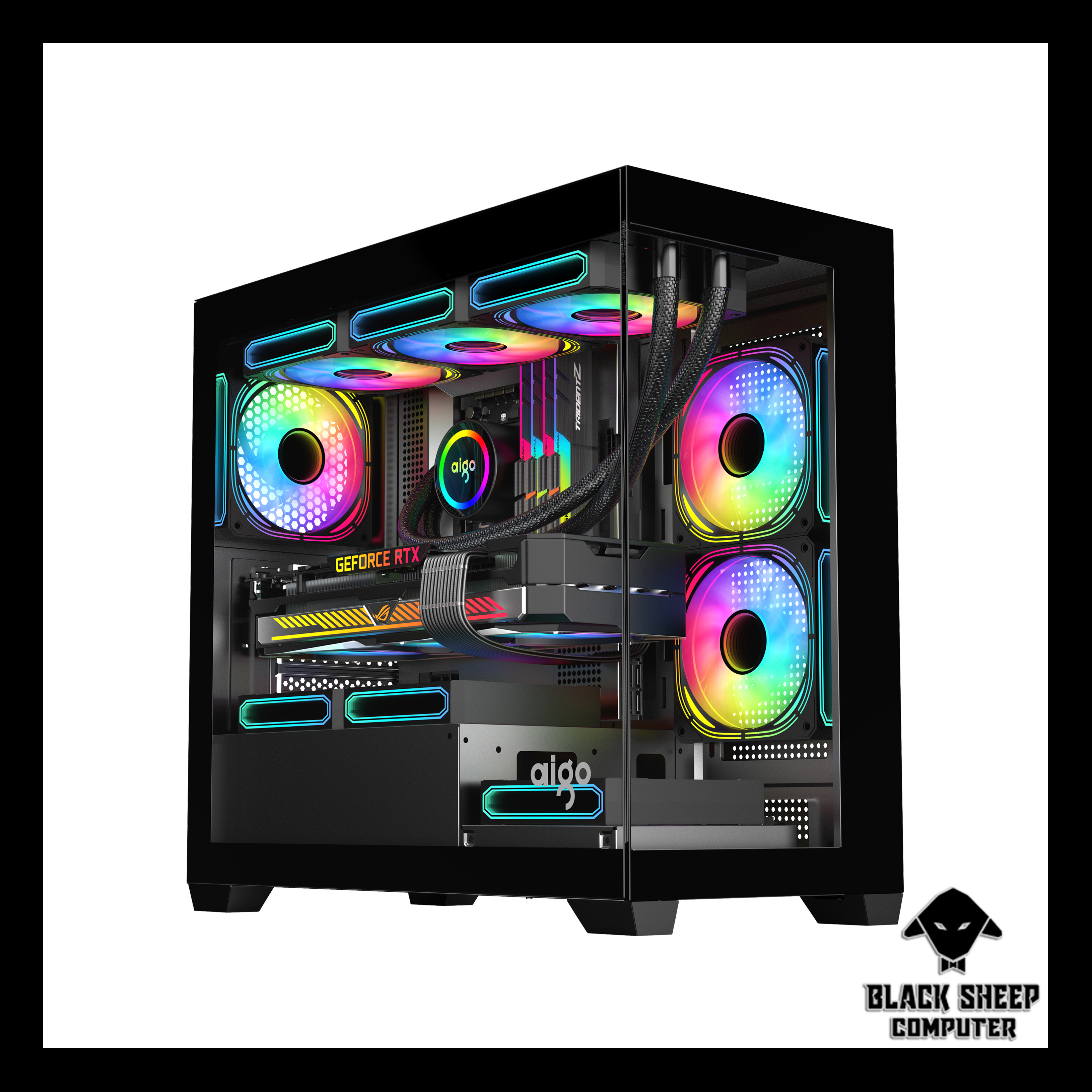 Vỏ Case AIGO C218M - BLACK