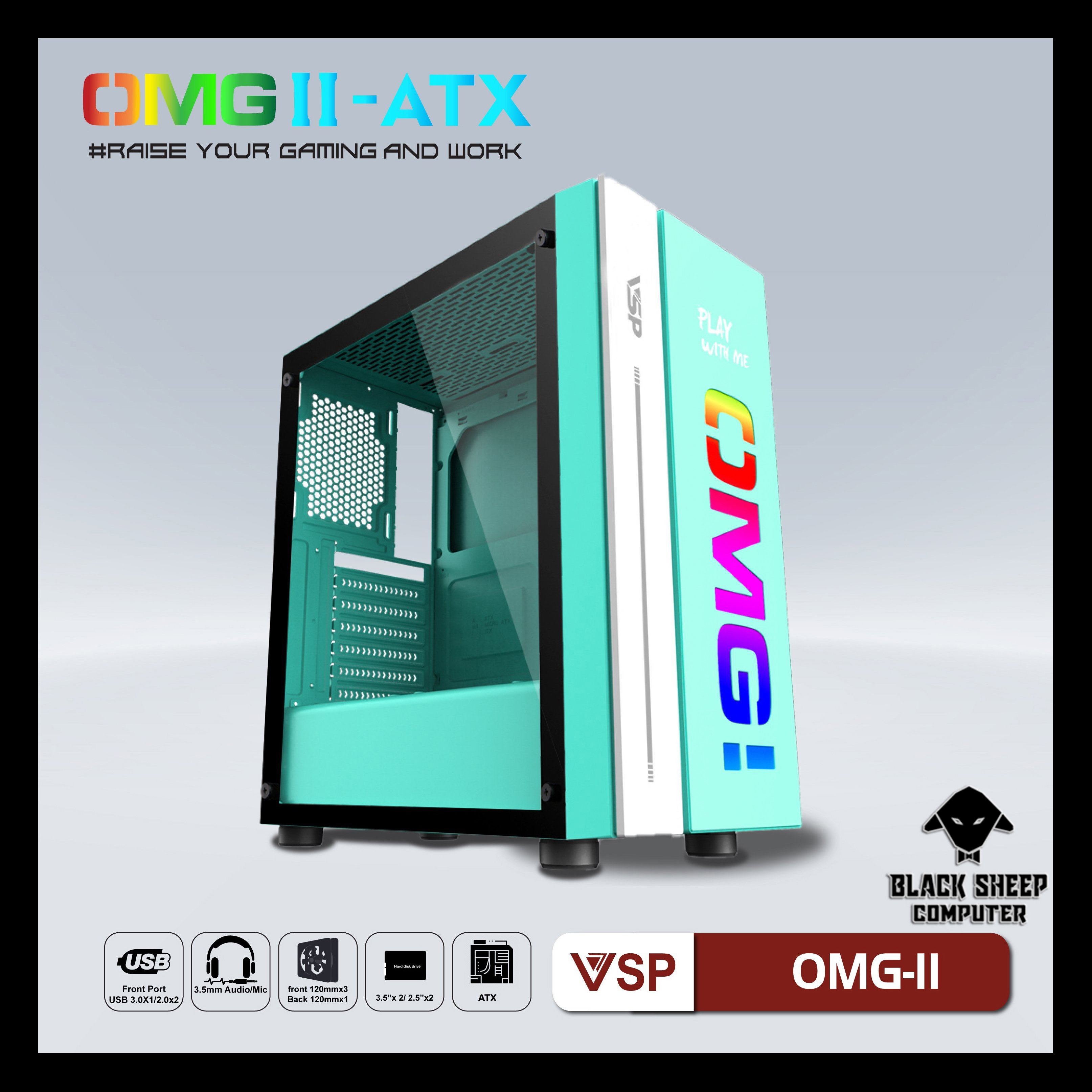 Vỏ Case VSP OMG II BLUE